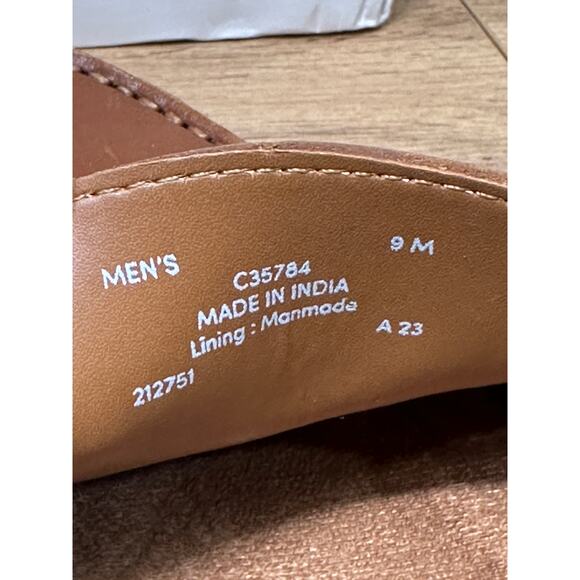 Cole Haan Men\'s Wyatt Bit Driver Loafers Chestnut British Tan Leather Size 9 NIB main image 13